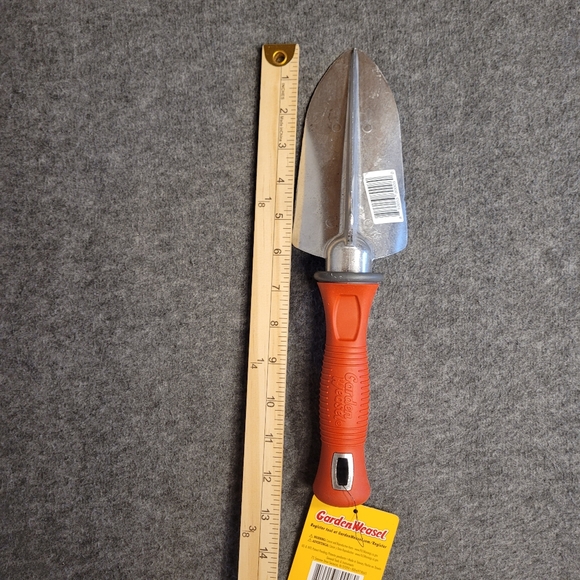 Garden Weasel 91365 Multi-Use Garden Trowel Hand Tool Comfort Grip New with Tag - Picture 4 of 4